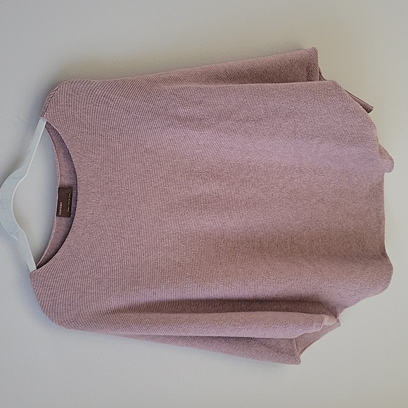 Kerisma Ryu Pink Sweater Dolman Sleeve Ultra-Soft Knit Top Size S/M Lightweight - Picture 2 of 8